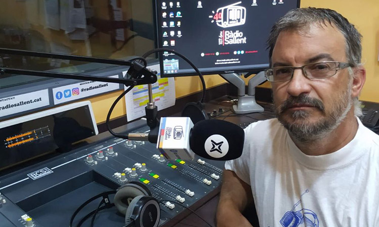 Pitu Galobart: “Ràdio Sallent sobreviu pel voluntarisme de la gent del poble”