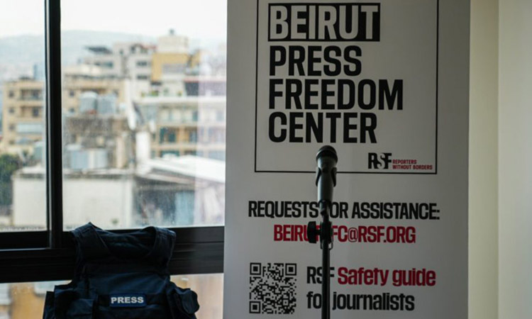 RSF obre un centre a Beirut per a periodistes afectats per la guerra de Gaza