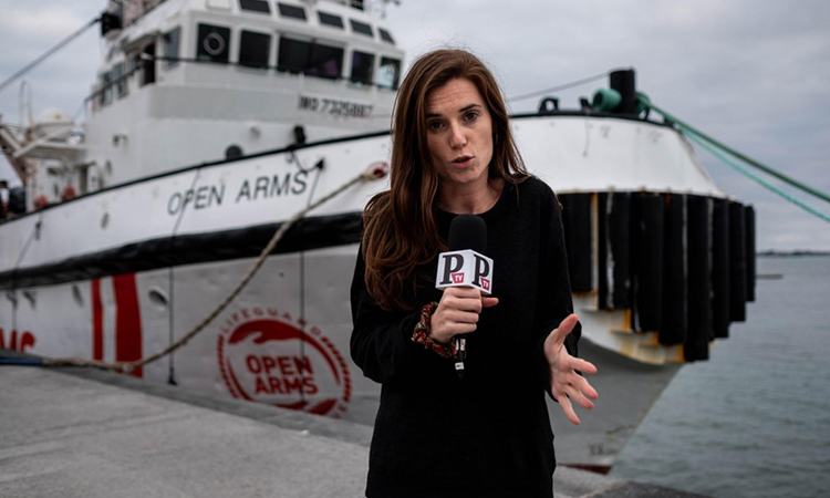 Núria Martínez: “La missió de l’Open Arms és la millor experiència que he tingut mai com a periodista”