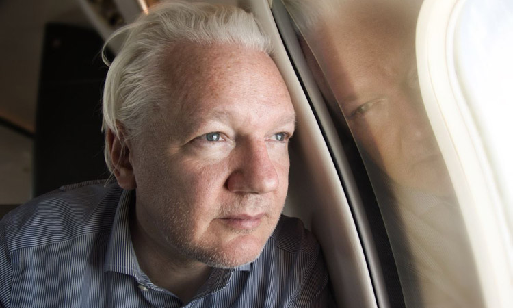 Julian Assange, en llibertat