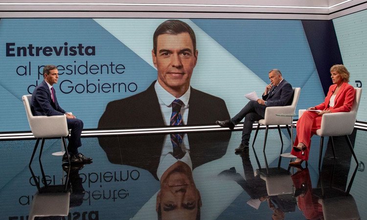 La Junta Electoral insta RTVE a compensar els partits per l’entrevista a Pedro Sánchez
