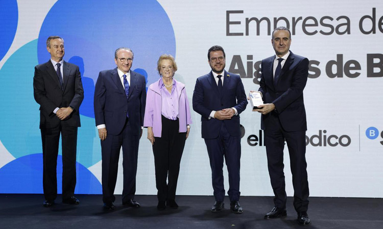 Aigües de Barcelona guanya el premi Empresa de l’Any que atorga El Periódico