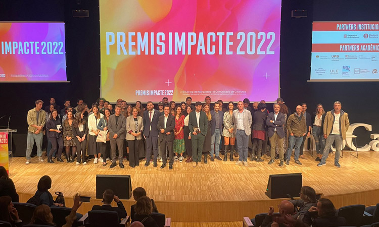 Els Premis Impacte 2022 distingeixen el talent de professionals i agències